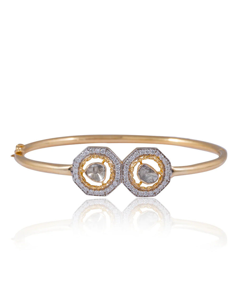 Emily Polki And Diamond Bangle