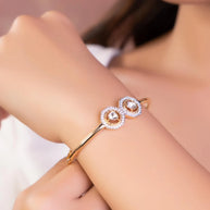 Emily Polki And Diamond Bangle