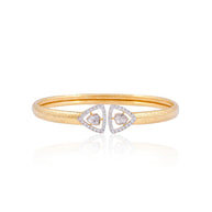 Vansika Polki And Diamond Bangle