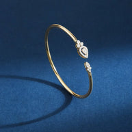 Opaline Diamond Bangle