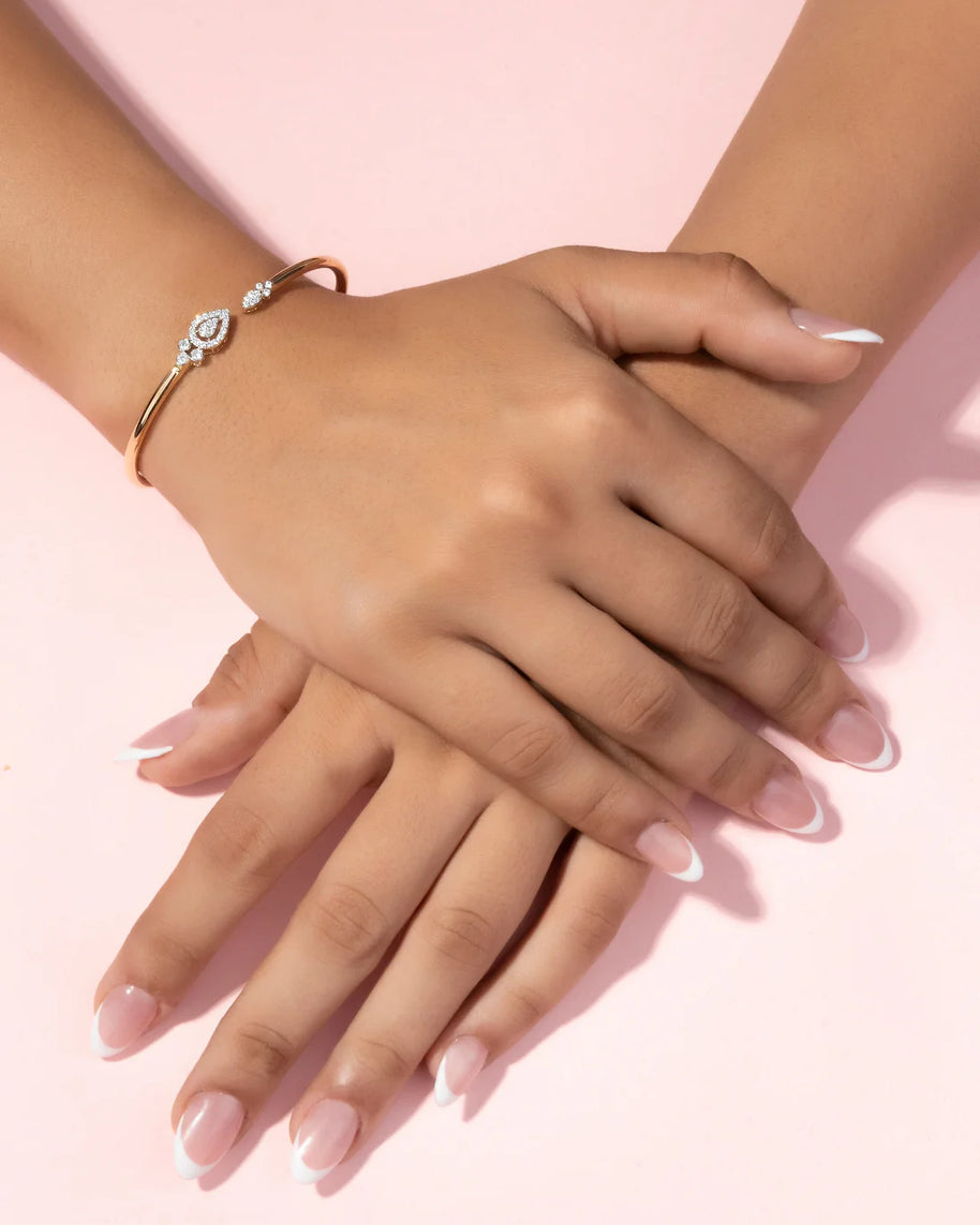 Opaline Diamond Bangle