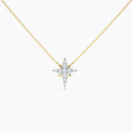 Northern Diamond Star Necklace
