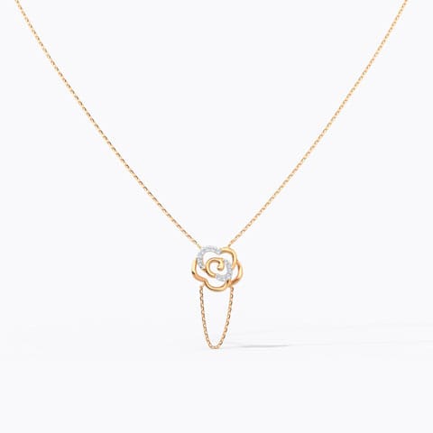 Floret Sway Diamond Necklace