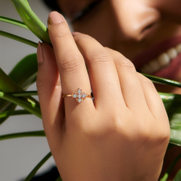 Blush Miracle Plate Diamond Ring