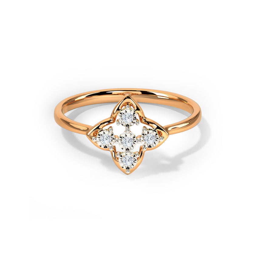 Blush Miracle Plate Diamond Ring