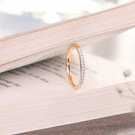 Glistening Classic Diamond Band