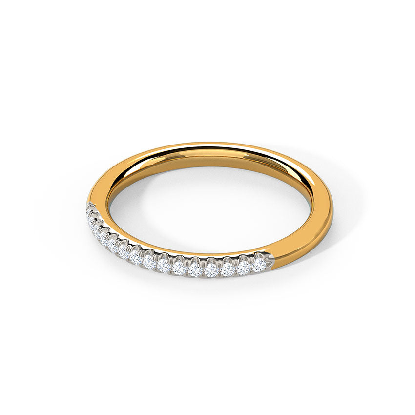 Glistening Classic Diamond Band