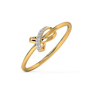 Classy Knot Diamond Ring