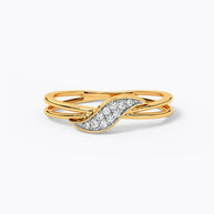 Unity Links Diamond Ring