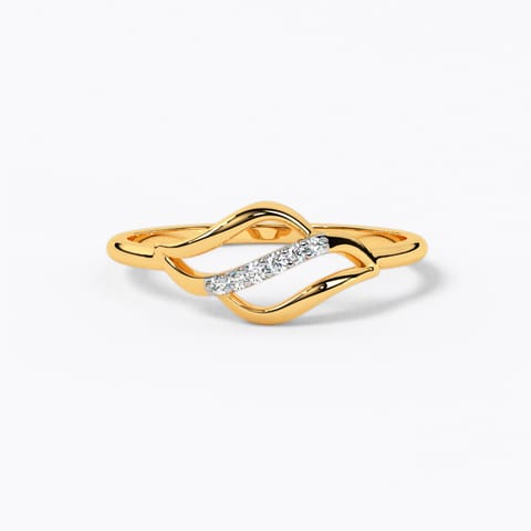 Twight Twirl Diamond Ring
