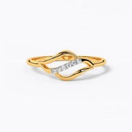 Twight Twirl Diamond Ring