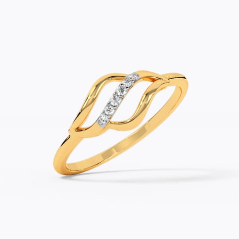 Twight Twirl Diamond Ring