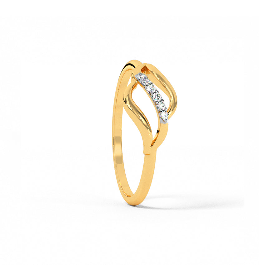 Twight Twirl Diamond Ring