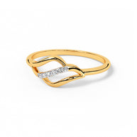 Twight Twirl Diamond Ring