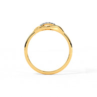 Twight Twirl Diamond Ring