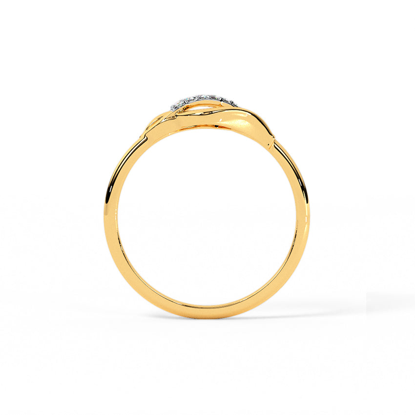 Twight Twirl Diamond Ring