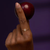 Floral Blink Diamond Ring