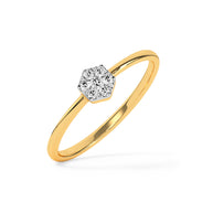 Alliance Webs Diamond Ring