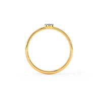 Wheel Grids Diamond Ring