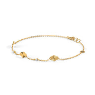 Vivid Vine Diamond Chain Bracelet