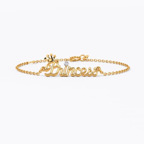 Little Princess Kids Diamond Bracelet