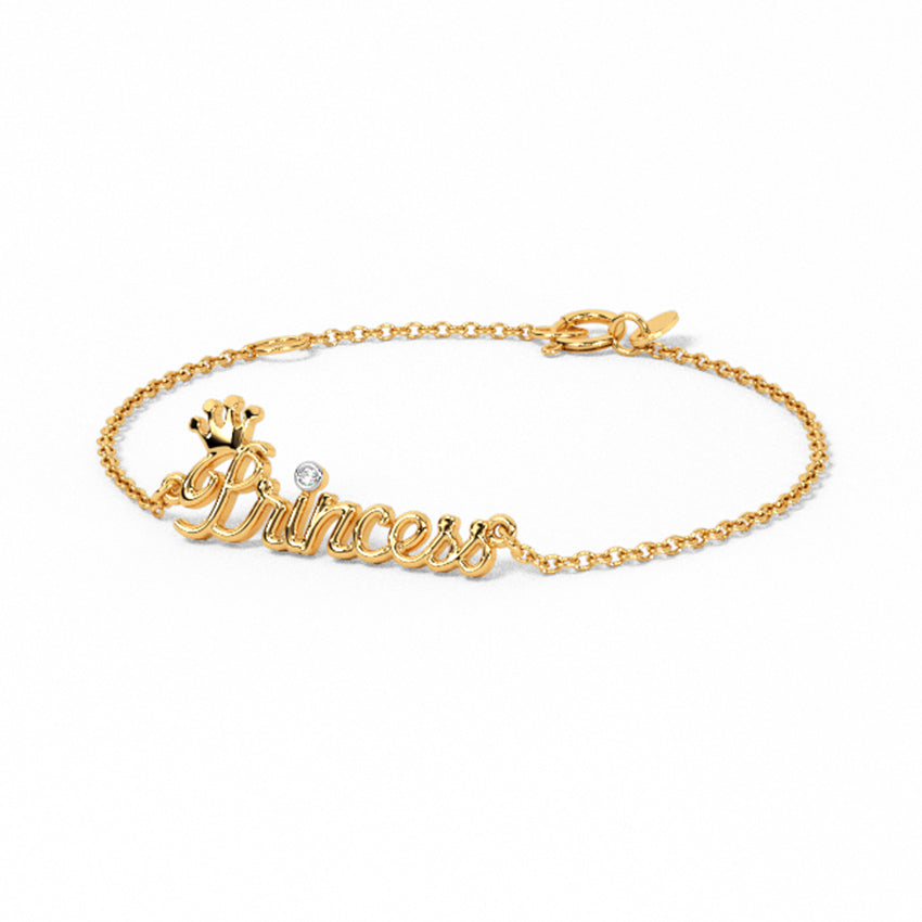 Little Princess Kids Diamond Bracelet