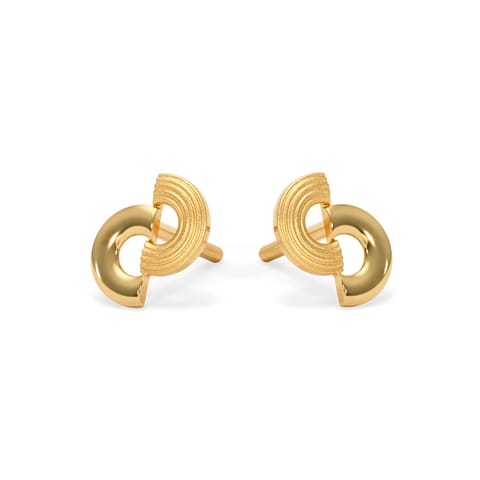 Stuti 22KT Gold Stud Earrings