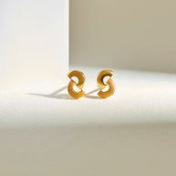 Stuti 22KT Gold Stud Earrings