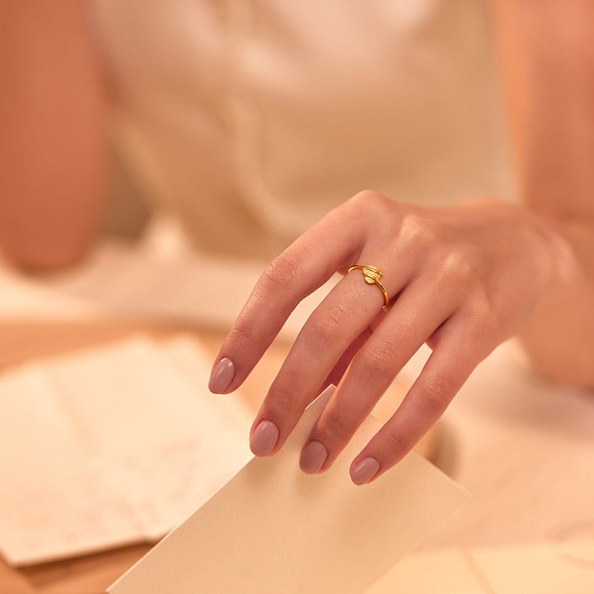 Hridvika 22KT Gold Ring