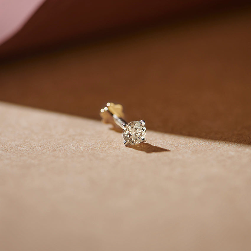Gracie Solitaire Nose Pin