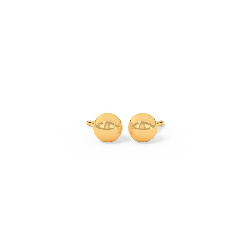 Gildora Gold Stud Earrings for Kids