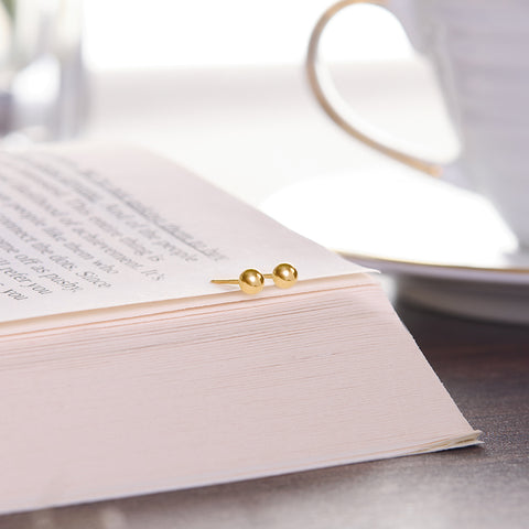 Gildora Gold Stud Earrings for Kids