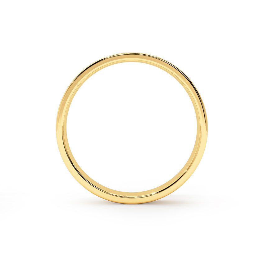 FRIENDS Engravable Gold Band