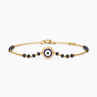 Evil Eye Baby Nazaria Gold Bracelet
