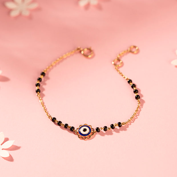 Evil Eye Baby Nazaria Gold Bracelet