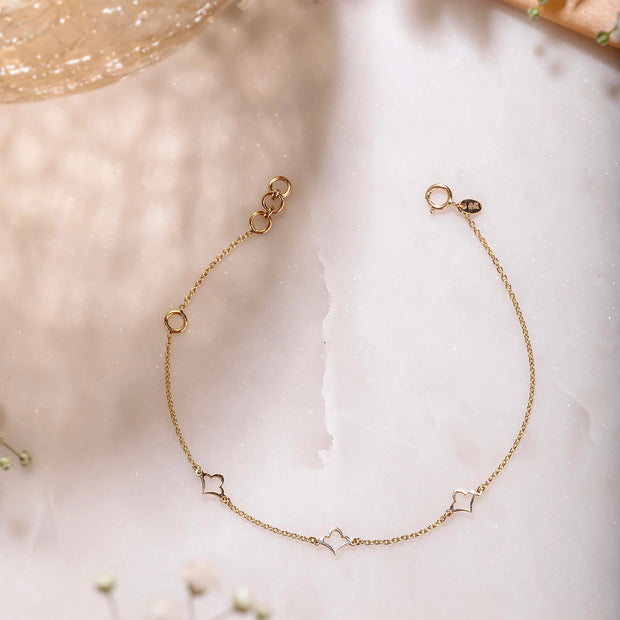 Dressy Multiwear Gold Bracelet