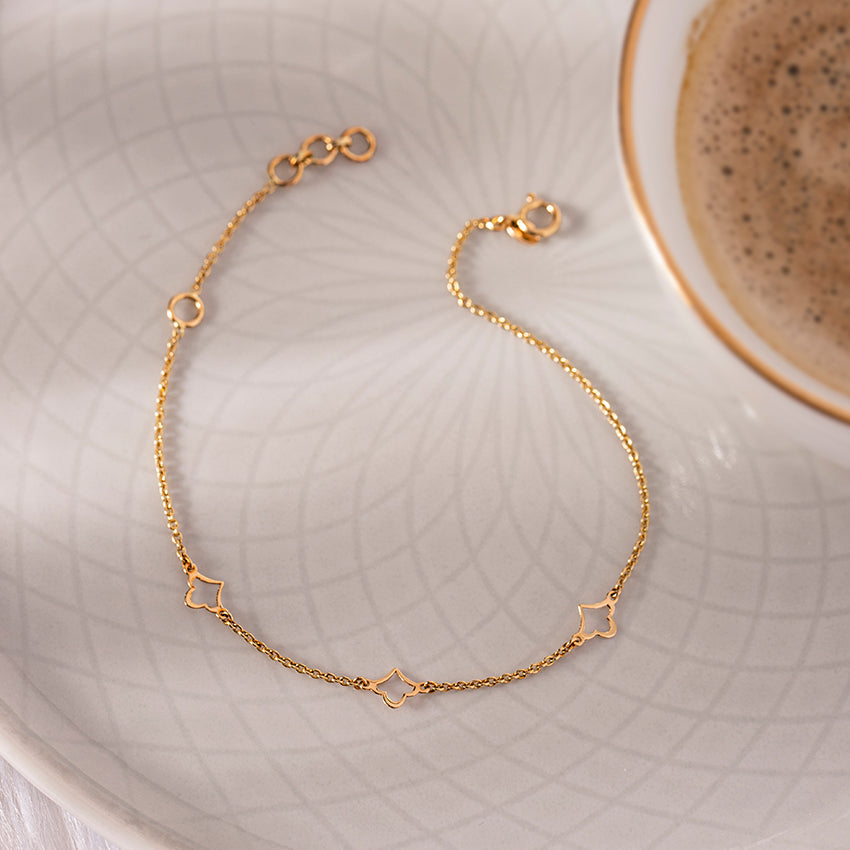 Dressy Multiwear Gold Bracelet